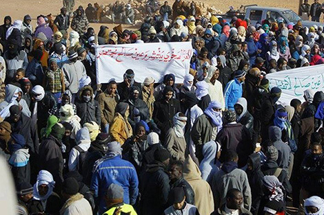 وقفة احتجاجية ضد الغاز الصخري‮ ‬بباتنة