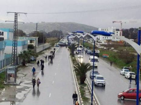 L'accès Est du chef-lieu de wilaya bloqué