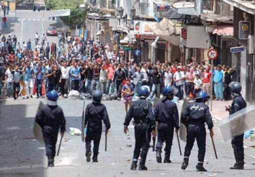 احتجاجات بالأغواط وحاسي الدلاعة وحاسي الرمل