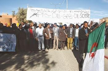 Le mouvement antigaz de schiste entame son deuxième mois