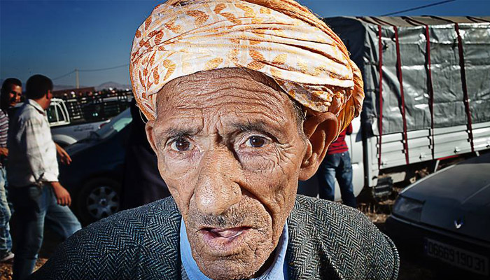 Ramzy Bensaadi, des cassures du visage aux rides urbaines