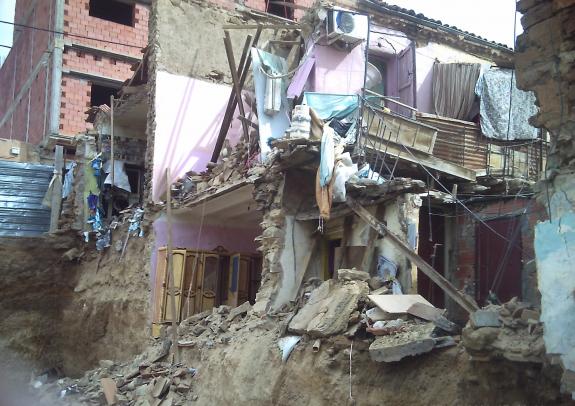 5 جرحى في انهيار مسكن بسعيدة