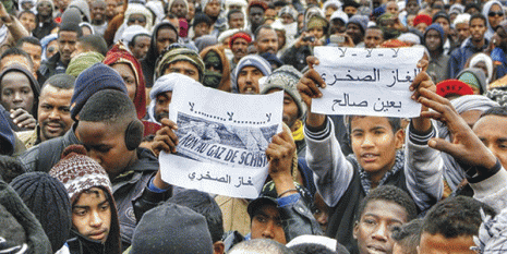 Les manifestants d'In Salah répondent au PDG de Sonatrach