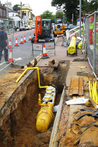 Raccordement de 300 foyers au réseau de gaz naturel