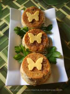 Tajine Jben ou Bounarin , plat algérien au fromage.