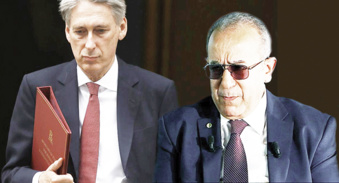 VISITE EN ALGERIE DU SECRETAIRE D'ETAT BRITANNIQUE DES AFFAIRES ETRANGERES ET DU COMMONWEALTH