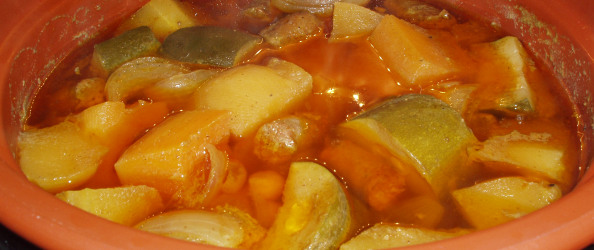 Couscous de courges et courgettes