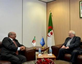 M. Messahel reçoit l'Envoyé personnel du secrétaire général de l'ONU pour le Sahara occidental