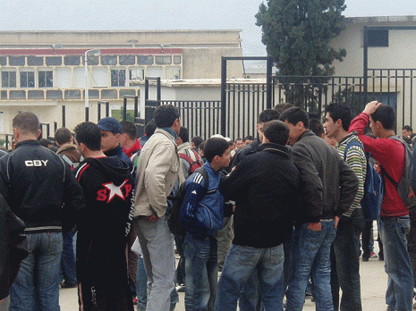 Les lycéens s'insurgent