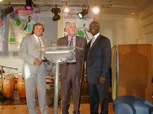 ماجر في مباراة استعراضية بغانا هدفها رفع الوعي في إفريقيا