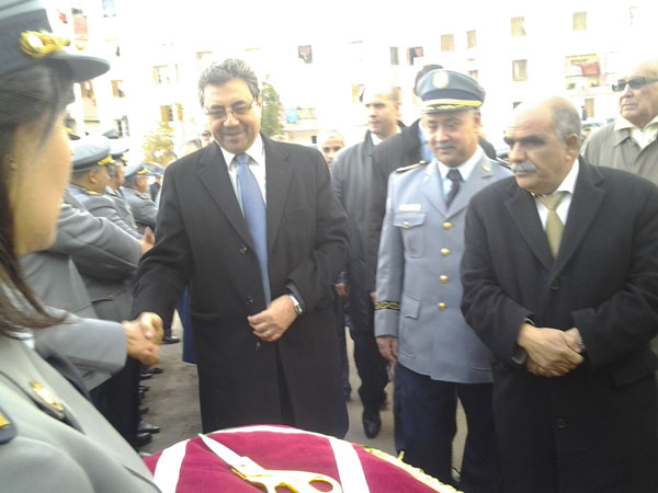 على هامش تدشين مفتشية لأقسام الجمارك بمعسكر