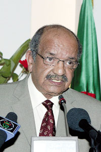 Messahel conduit la délégation algérienne