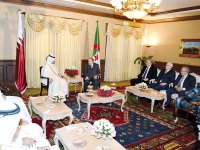 Le Premier ministre qatari salue le rôle de l'Algérie et la clairvoyance du président Bouteflika