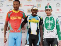 Janvier, Hamza et Amanuel sur le podium
