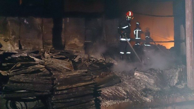 Violent incendie d'une usine à Ouled Saber