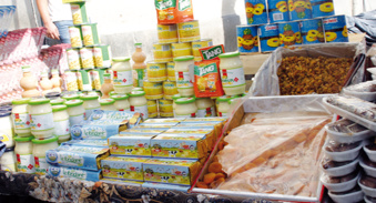 DES PRODUITS MAL CONSERVES SUR LES ETALS A MOSTAGANEM