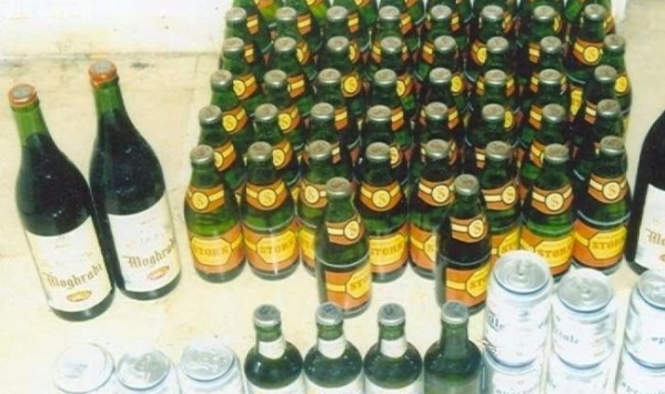 حبس أب و3 من أبنائه لاتجارهم في الخمور بعين الدفلى