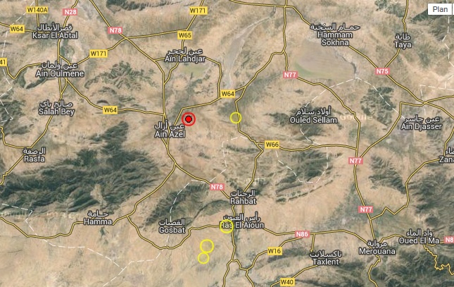 Nuit blanche à Ain Azel