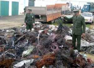 حجز ثلاثة ألاف كلغ من النفايات النحاسية على محور تلمسان سيدي بلعباس