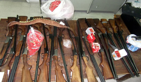 تفكيك شبكة دولية مختصة في تهريب السلاح بتبسة