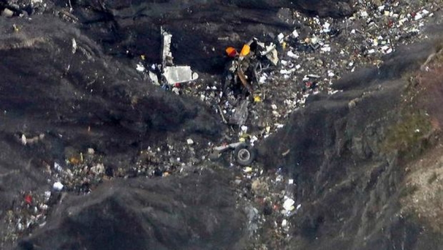 Crash de l'avion allemand