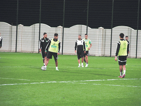 Match amical Qatar - Algérie