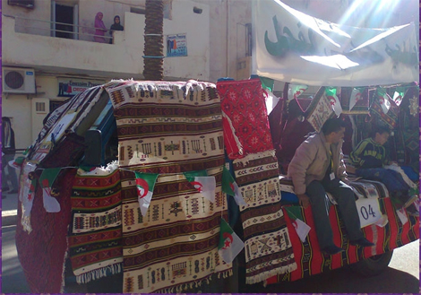 انطلاق تظاهرة عيد الزربية وسط تعزيزات أمنية مشددة بغرداية