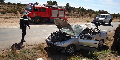 أربعة قتلى في حادث مرور بخنشلة