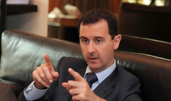 بشار الأسد يعلن لأول مرة