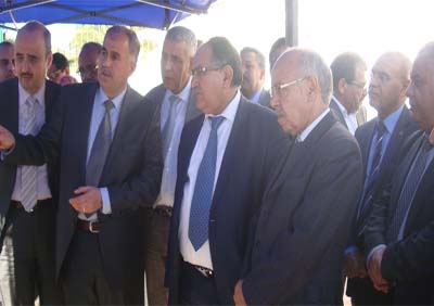 Visite de travail du ministre des Travaux publics