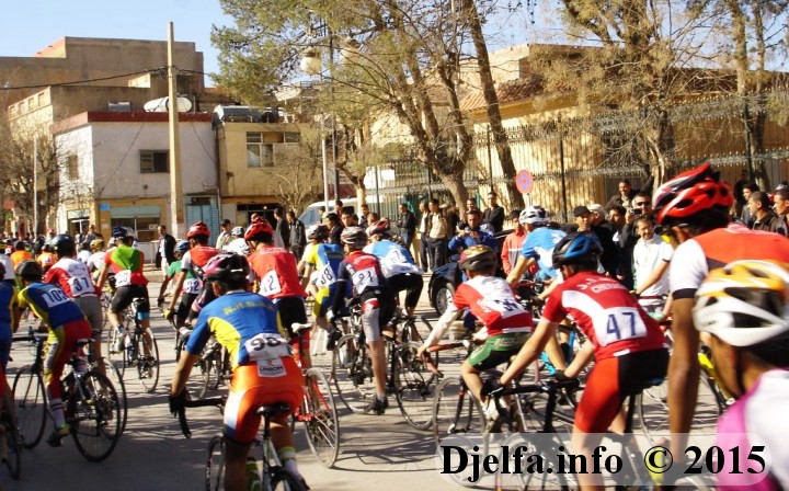مدينة الجلفة تحتضن السباق الوطني للدراجات بمشاركة أصاغر وأشبال 11 ولاية
