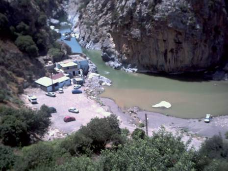 Sources thermales à Mila