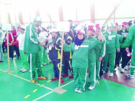 De jeunes handicapés à l'honneur