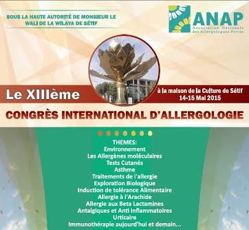 XIIIème congrès international d'allergologie