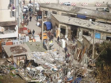 Bardo, le cimetière de tous les rebut