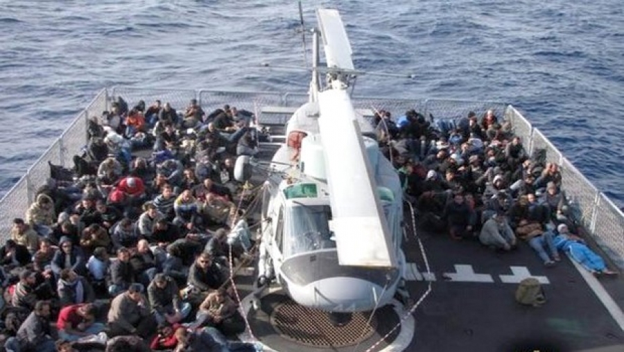 Un millier de migrants secourus par l'Italie en Méditerranée