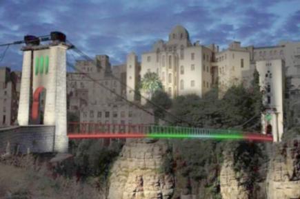 مباني قسنطينة تحت أضواء الإنارة الفنية بدءا من اليوم