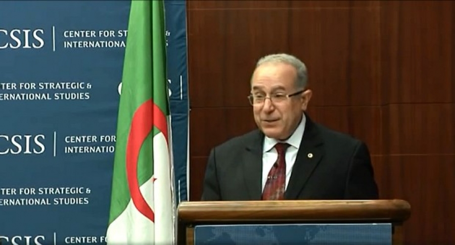 Lamamra à partir de Washington