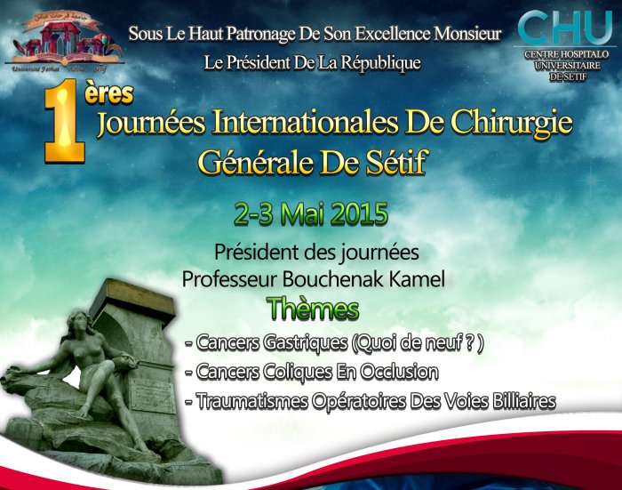 Premières journées internationales de chirurgie générale