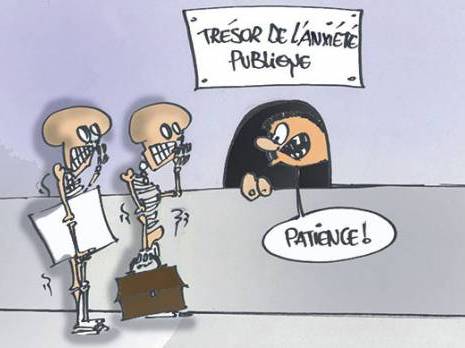 Le trésor public, l'exemple parfait de la bureaucratie