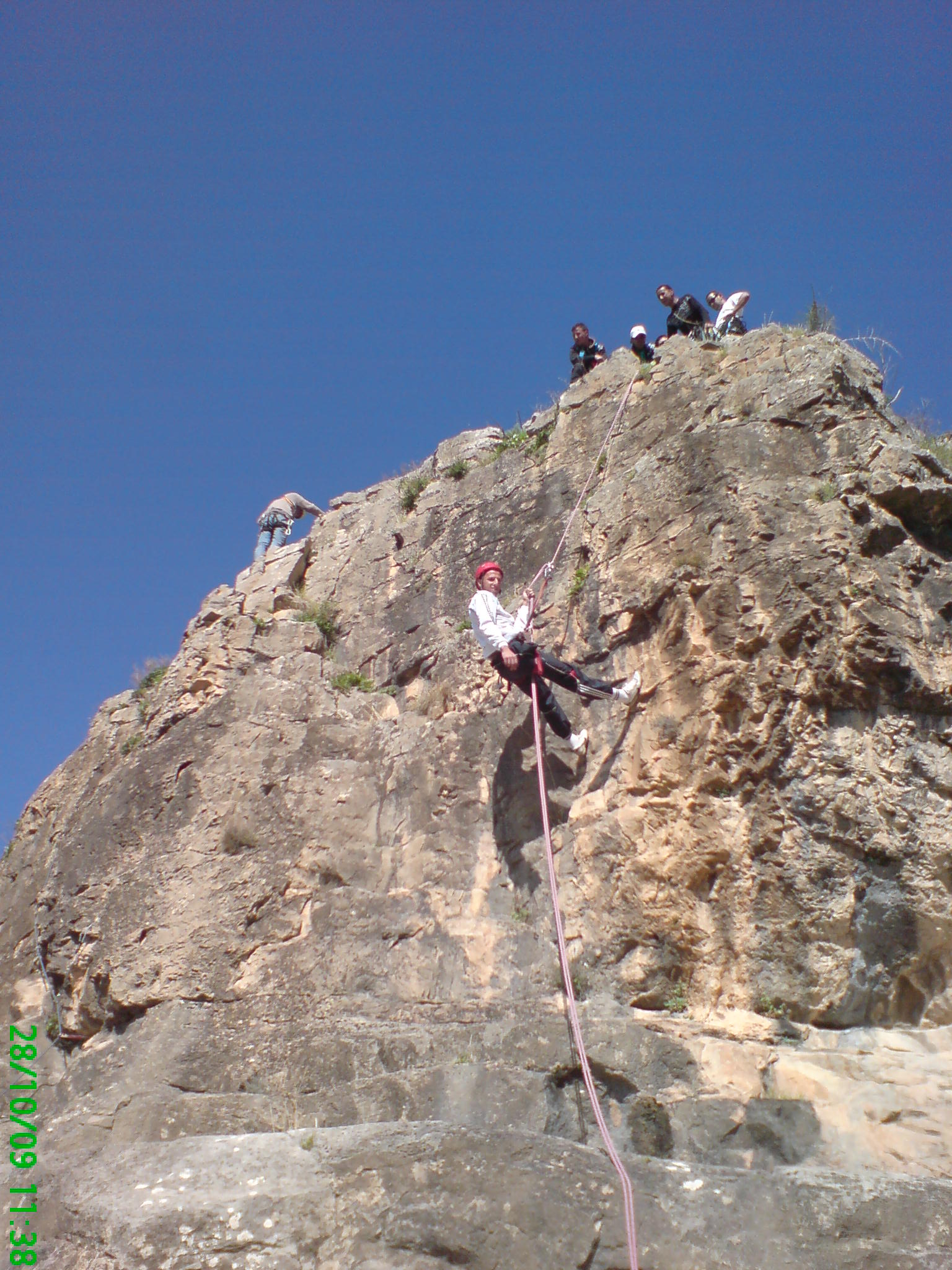 Stage d'escalade sur le ' Rocher ' de Constantine