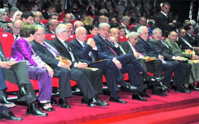 Ministres et officiels arabes saluent la manifestation