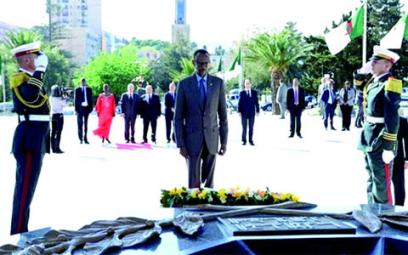 Le président Rwandais, Paul Kagamé, en visite d'Etat