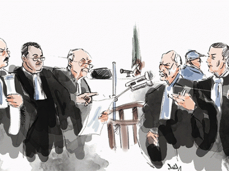 Report du procès de l'affaire autoroute est-ouest