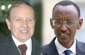 Le président Rwandais, Paul Kagame, en visite d'Etat en Algérie ;