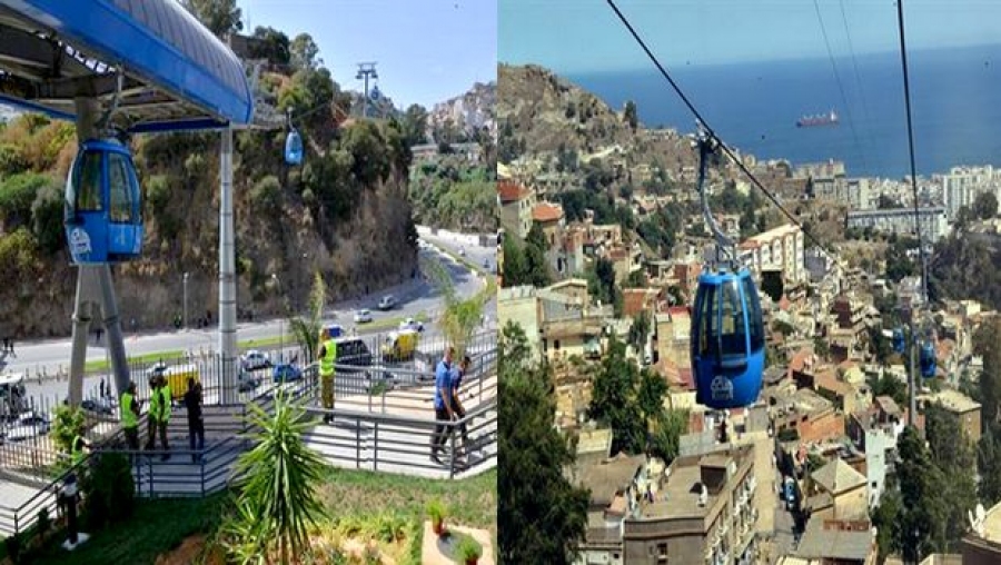 Téléphérique Oued Koreiche-Bouzaréeah