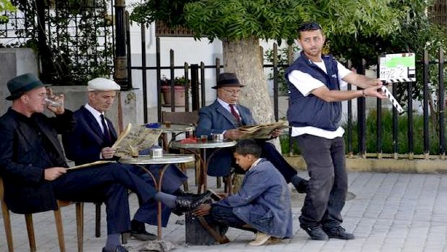Premières prises de vue du film 