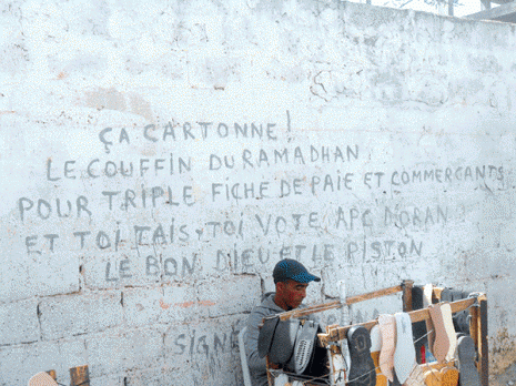 Abed, tagueur mystérieux et iconoclaste