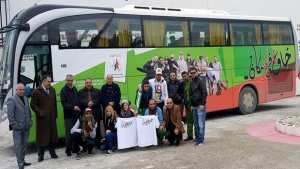 La caravane  Khawa fi Koul Mken  observe une halte à Batna