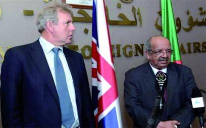 Convergence de vues entre Alger et Londres pour une solution politique